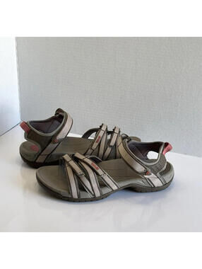 Teva Tirra Womens Brown Taupe Sandal Size 9.5 Hiking Outdoor Trail Casual Sandal